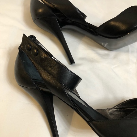 Nine West black heels- Size 9 1/2 - Picture 6 of 10
